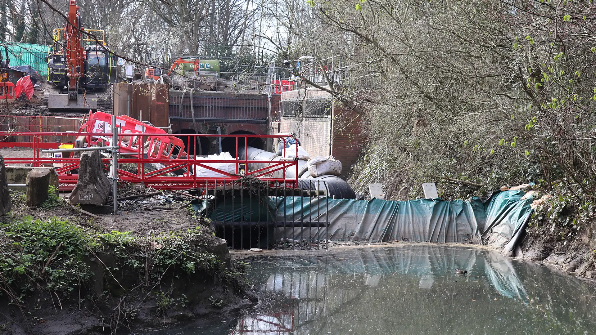 Flow Diversion for Debris Screen Upgrades, Manchester